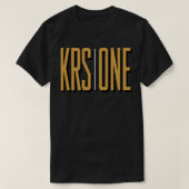 Navy Rock Music KRS ONE T-shirt (Design voorkant)
