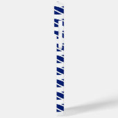 Navy Rope Stripes Nautische  achtergrond Case-Mate iPhone Case (Achterkant / Links)