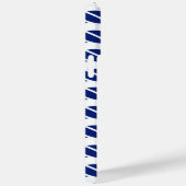 Navy Rope Stripes Nautische  achtergrond Case-Mate iPhone Case (Achterkant / Rechts)