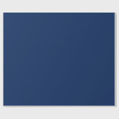  Navy Royal Blue Pop Of Color Cadeaupapier (Vlak)
