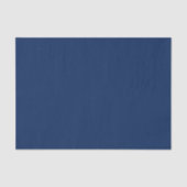 Navy Royal Blue Pop Of Color Tissuepapier (Voorkant)