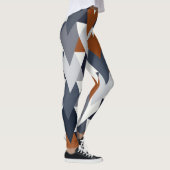 Navy Rust geometrie II A Leggings (Rechts)