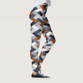 Navy Rust Geometry VIB B Leggings (Rechts)