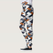 Navy Rust Geometry VIB B Leggings (Links)