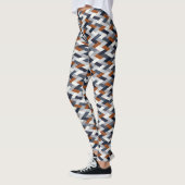 Navy Rust Geometry VIB C Leggings (Links)