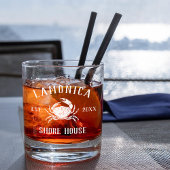 Navy Rustic Crab - Specialized Shore House Whisky Glas