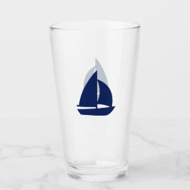 Navy Sailboot Glas