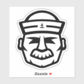 Navy Sailor Sticker (Vel)