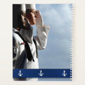Navy Sailors - Gepersonaliseerd Planner (Achterkant)