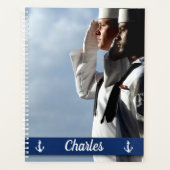 Navy Sailors - Gepersonaliseerd Planner (Voorkant)