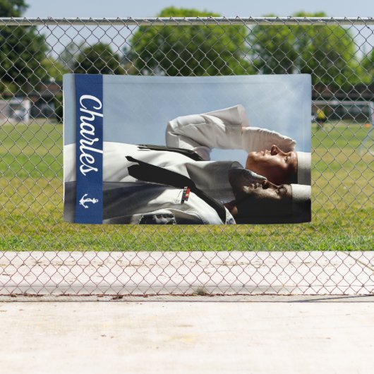 Navy Sailors - Gepersonaliseerd Spandoek (Insitu)