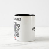 Navy Seabees Tweekleurige Koffiemok (Center)