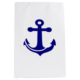 Navy Ship Anchor Nautical Medium Cadeauzakje