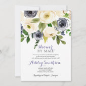 Navy Shower per Mail vrijgezellenfeest Kaart (Voorkant)