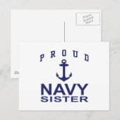 Navy Sister Briefkaart (Voorkant / Achterkant)