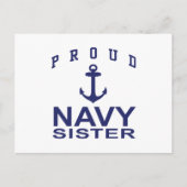 Navy Sister Briefkaart (Voorkant)