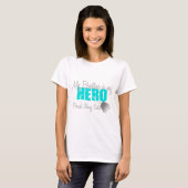 Navy Sister Hero Brother T-shirt (Voorkant volledig)