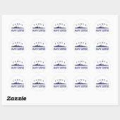 Navy Sister Ronde Sticker (Vel)