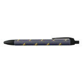 Navy Skier Zwarte Inkt Pen (Bovenkant)