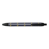 Navy Skier Zwarte Inkt Pen (Achterkant)