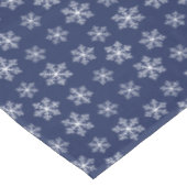 Navy Snowflake Tablecloth Tafelkleed (Gekanteld)