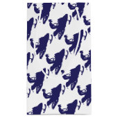 Navy-Snowmobiler Klein Cadeauzakje (Achterkant)