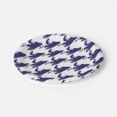 Navy-Snowmobiler Papieren Bordje (Gekanteld)