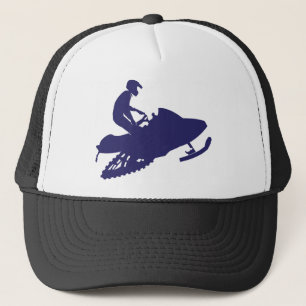 Navy-Snowmobiler Trucker Pet