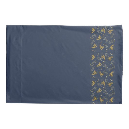 Navy Spray Reversible Pillow Hoesje Kussensloop (Achterkant)