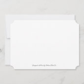 Navy Staffordshire Dogs Note Cards & Briefpapier Kaart (Achterkant)