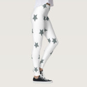 Navy Star-leggings actieve kleding Leggings (Rechts)