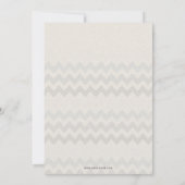 Navy Starfish Beach Ocean Theme Baby shower Kaart (Achterkant)