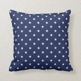 Navy Stars Pillow Kussen