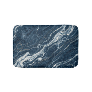 Navy Steen Marmer Elegante Schone Uitstraling Badmat