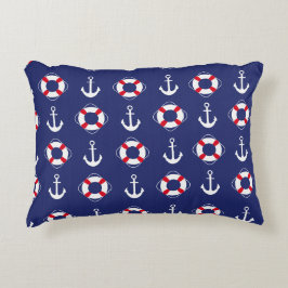 Navy stijl accent kussen