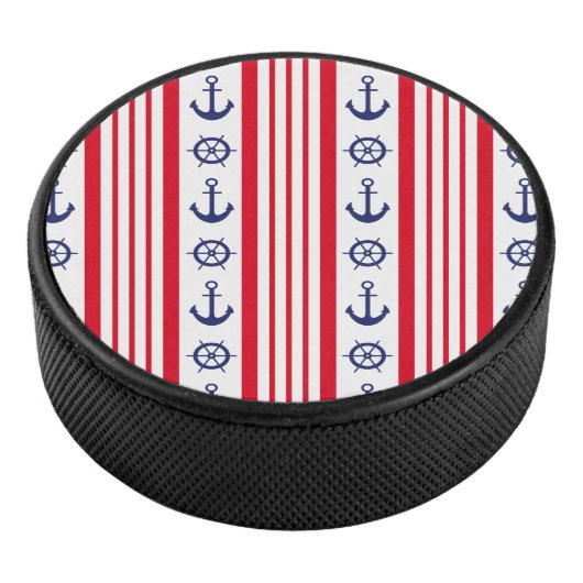 Navy stijl hockey puck (3/4)