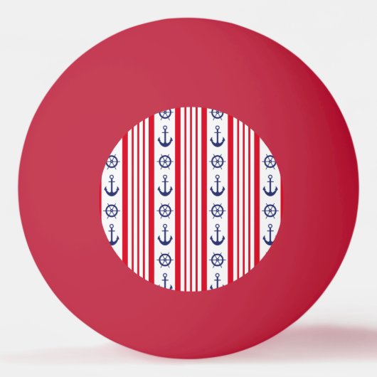 Navy stijl pingpongbal (Voorkant)