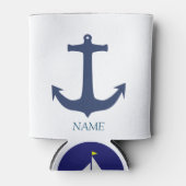 Navy stijl voor je mooie koelbox blikjeskoeler (Voorkant)