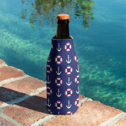 Navy stijl voor je zomer flesjeskoeler (Insitu Zwembad)