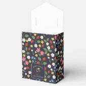 Navy Strawberry Bedankdoosjes (Geopend)