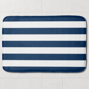 Navy Stripe Badmat
