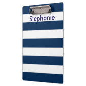 Navy Stripe Klembord (Links)