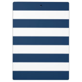 Navy Stripe Klembord (Achterkant)