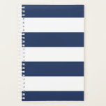 Navy Striped Planner<br><div class="desc">Navy Striped Planner</div>