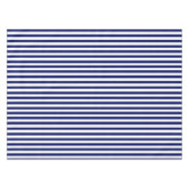 Navy Striped Tafelkleed (Voorkant (Horizontaal))