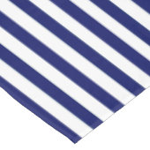 Navy Striped Tafelkleed (Gekanteld)