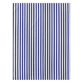 Navy Striped Tafelkleed