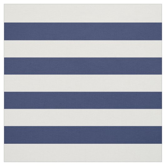 Navy Stripes Fabric Stof (Swatch)