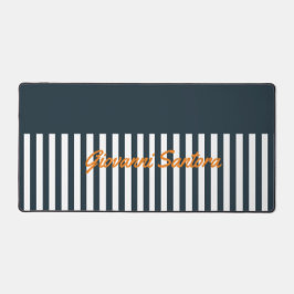 Navy Stripes | Het Monogram van de moderne man Bureaumat