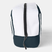 Navy Stripes | Het Monogram van de moderne man Toilettasje (Rechts)